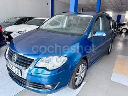 Azul Usado 2008 VW Touran Highline Monovolumen | 6990 € (Precio justo)
