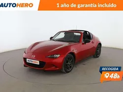 Rojo Usado 2017 Mazda MX5 Luxury Descapotable | 19.799 € (Precio justo)