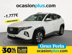 Blanco Usado 2021 Hyundai Tucson SUV | 19.550 € (Precio justo)