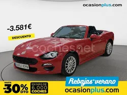 Rojo Usado 2018 Fiat 124 Spider Descapotable | 21.250 €