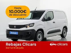 Blanco Usado 2021 Peugeot Partner S Monovolumen | 11.890 € (Un poco caro)