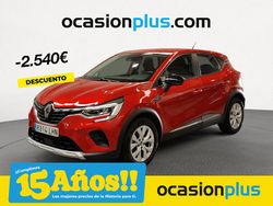 Rojo Usado 2020 Renault Captur Intens SUV | 17.200 € (Precio justo)