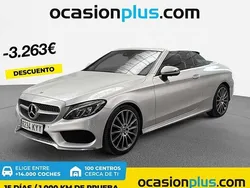 Plateado Usado 2019 Mercedes C200 Descapotable | 32.637 € (Buen precio)