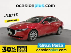 Rojo Usado 2021 Mazda 3 | 21.450 € (Buen precio)