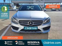 Gris Usado 2017 Mercedes C220 Berlina | 21.790 € (Buen precio)
