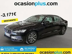 Negro Usado 2021 Volvo S60 Inscription Berlina | 31.719 € (Buen precio)