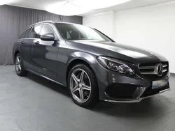 Gris Usado 2016 Mercedes C250 AMG Familiar | 29.750 € (Un poco caro)