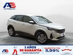 Blanco Usado 2021 Peugeot 3008 Active SUV | 18.450 € (Precio justo)