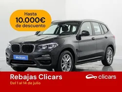 Gris Usado 2018 BMW X3 SUV | 27.490 € (Precio justo)