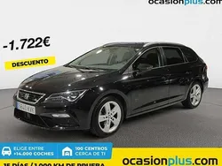 Negro Usado 2019 Seat Leon ST FR Familiar | 17.228 € (Precio justo)