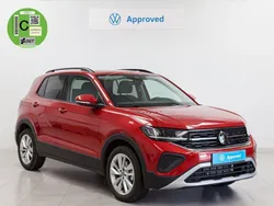 Rojo Usado 2024 VW T-Cross Life SUV | 20.990 € (Precio justo)