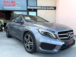Gris / plata Usado 2014 Mercedes GLA220 AMG line SUV | 16.999 € (Un poco caro)
