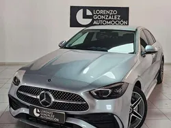 Gris Usado 2024 Mercedes C300e Berlina | 47.900 € (Buen precio)