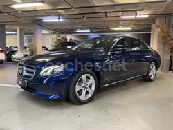 Azul Usado 2018 Mercedes E220 Berlina | 27.500 € (Buen precio)