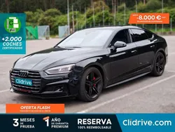 Negro Usado 2017 Audi A5 Sportback Ambiente Berlina | 27.690 € (Un poco caro)