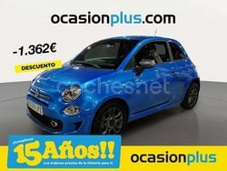 Azul Usado 2021 Fiat 500S S Berlina | 14.990 € (Caro)
