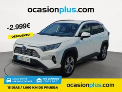 Blanco Usado 2021 Toyota RAV4 Hybrid Advance SUV | 32.790 € (Buen precio)