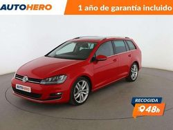 Rojo Usado 2014 VW Golf VII Sport Familiar | 13.499 € (Precio justo)