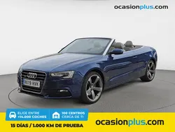 Azul Usado 2014 Audi A5 Cabriolet Descapotable | 16.700 € (Buen precio)