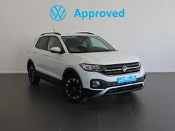 Blanco Usado 2022 VW T-Cross Advance SUV | 19.200 € (Precio justo)
