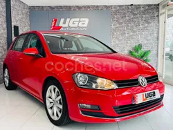 Rojo Usado 2015 VW Golf VII Sportline Berlina | 12.900 € (Precio justo)