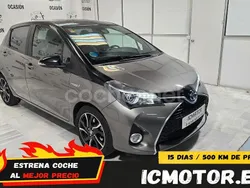 Gris / plata Usado 2016 Toyota Yaris Hybrid Advance Berlina | 13.499 € (Precio justo)