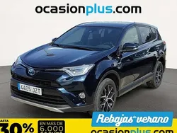 Azul Usado 2017 Toyota RAV4 Hybrid SUV | 24.300 € (Un poco caro)