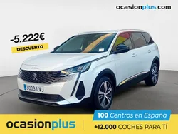 Blanco Usado 2021 Peugeot 5008 Allure Monovolumen | 21.990 € (Un poco caro)