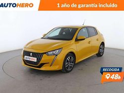 Amarillo Usado 2021 Peugeot 208 Allure Utilitario | 12.285 € (Precio justo)