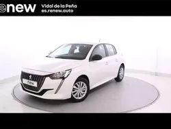 Blanco Usado 2023 Peugeot 208 Active Utilitario | 14.490 € (Buen precio)
