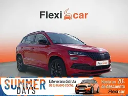 Rojo Usado 2019 Skoda Karoq SportLine SUV | 17.990 € (Precio justo)
