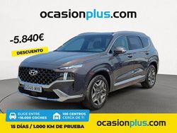 Marrón Usado 2023 Hyundai Santa Fe Style SUV | 38.290 € (Precio justo)