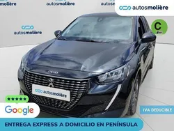 Negro Usado 2021 Peugeot 208 Active Utilitario | 10.890 € (Precio justo)