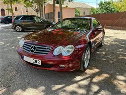 Rojo Usado 2003 Mercedes SL350 Descapotable | 22.500 € (Caro)