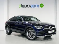 Azul Usado 2021 Mercedes GLC220 Coupe | 48.990 € (Precio justo)
