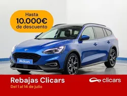 Azul Usado 2021 Ford Focus Active Berlina | 18.290 € (Buen precio)