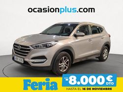 Gris / plata Usado 2017 Hyundai Tucson SUV | 14.590 € (Precio justo)