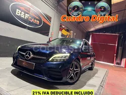 Azul Usado 2019 Mercedes C220 Familiar | 21.990 € (Buen precio)