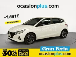 Blanco Usado 2021 Hyundai i20 Berlina | 13.000 € (Precio justo)