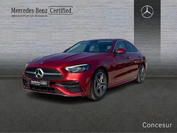 Rojo Usado 2023 Mercedes C200 Berlina | 40.900 € (Precio justo)