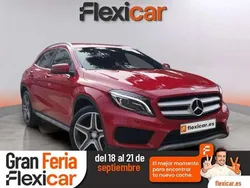 Rojo Usado 2016 Mercedes GLA220 AMG line SUV | 18.990 € (Buen precio)
