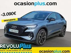 Azul Usado 2023 Audi Q4 Sportback e-tron S-Line SUV | 30.900 €
