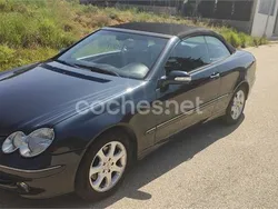 Azul Usado 2003 Mercedes CLK320 Elegance Descapotable | 9000 € (Un poco caro)