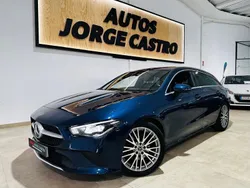 Azul Usado 2021 Mercedes CLA200 Familiar | 25.800 € (Precio justo)