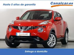 Rojo Usado 2017 Nissan Juke Acenta SUV | 10.345 € (Buen precio)