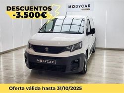 Blanco Usado 2021 Peugeot Partner Monovolumen | 13.500 € (Precio justo)
