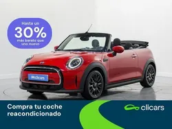 Rojo Usado 2021 Mini Cooper Cabriolet Descapotable | 20.490 € (Precio justo)