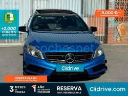 Azul Usado 2015 Mercedes A200 AMG line Berlina | 14.690 € (Precio justo)