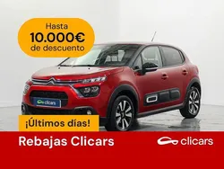 Rojo Usado 2024 Citroën C3 PureTech Utilitario | 14.490 € (Precio justo)