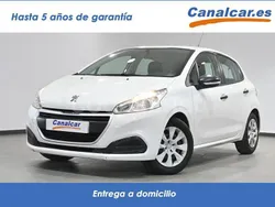 Blanco Usado 2017 Peugeot 208 Access Utilitario | 7990 € (Precio justo)